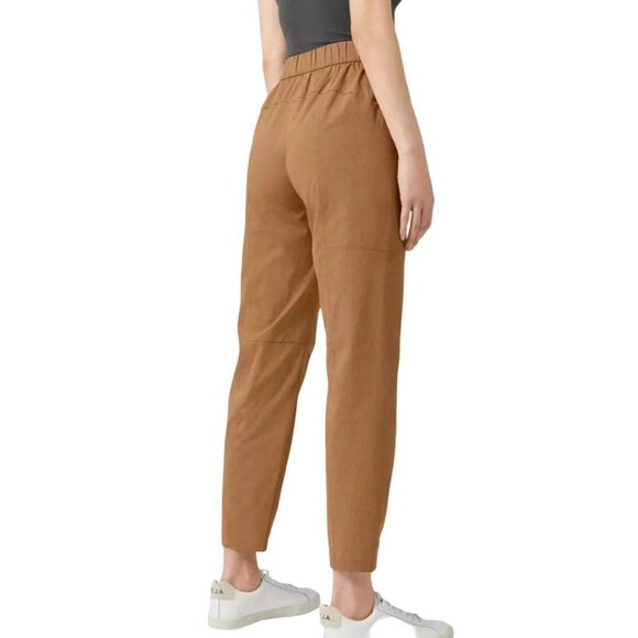 Lululemon Dynamic Days Pant Womens 6 Brown/Tan Lightweight Stretch - Picture 5 of 5